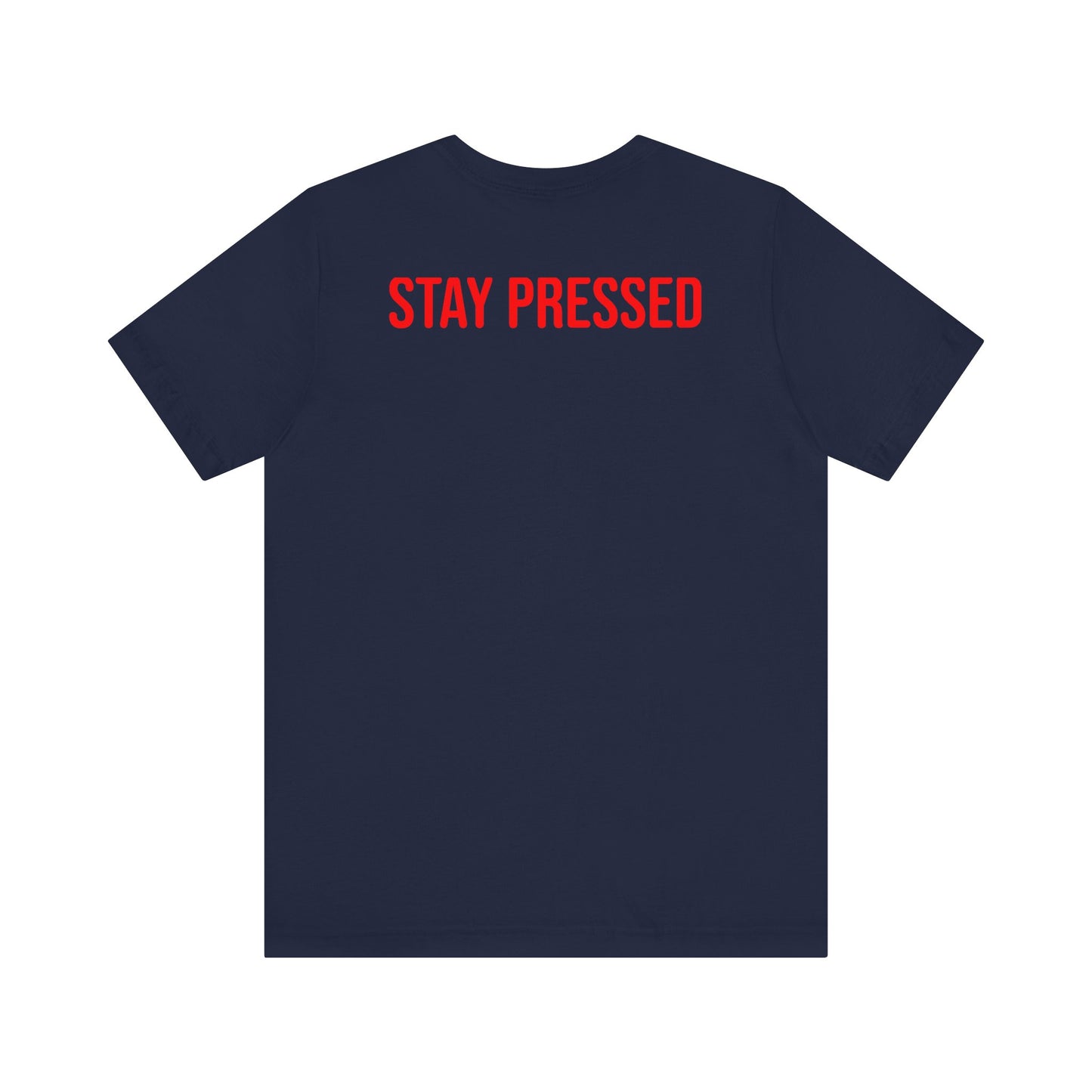 Pressure Bust Pipes Tee - Stay Pressed Collection Unisex Jersey Short Sleeve Tee