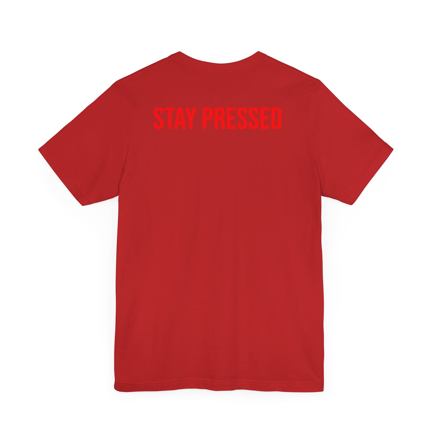 Pressure Bust Pipes Tee - Stay Pressed Collection Unisex Jersey Short Sleeve Tee