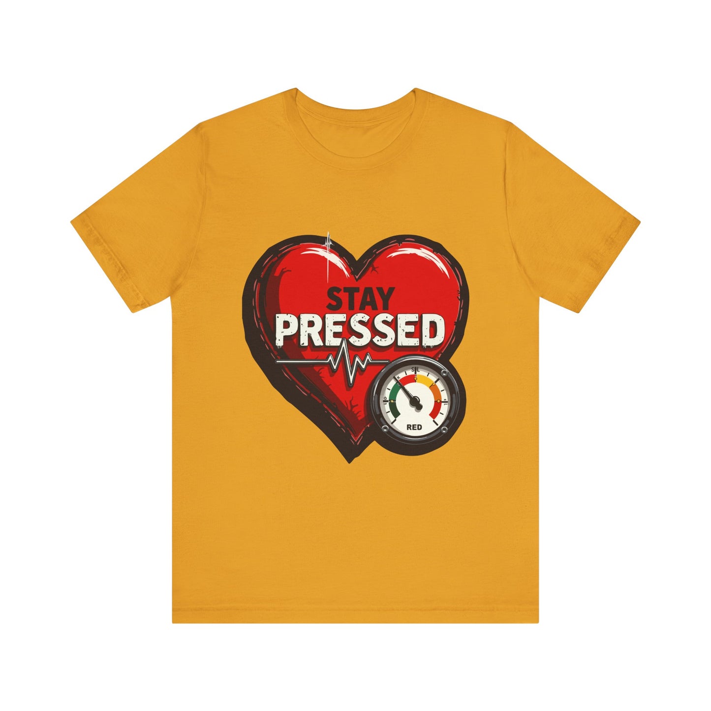 Stay Pressed Unisex Jersey Tee - Official Logo Shirt