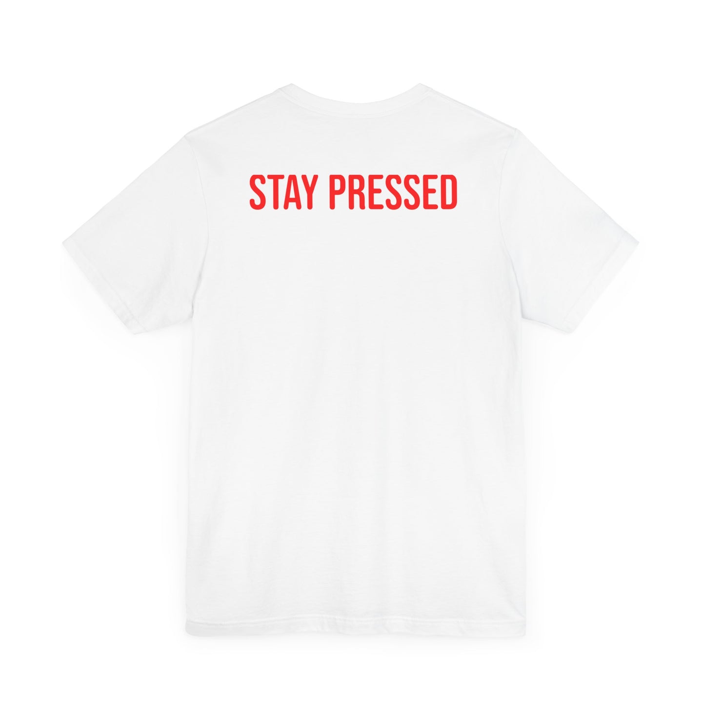 Pressure Bust Pipes Tee - Stay Pressed Collection Unisex Jersey Short Sleeve Tee