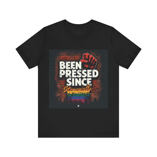 Been Pressed Since Stonewall – Legacy Fist Tee ✊🏽